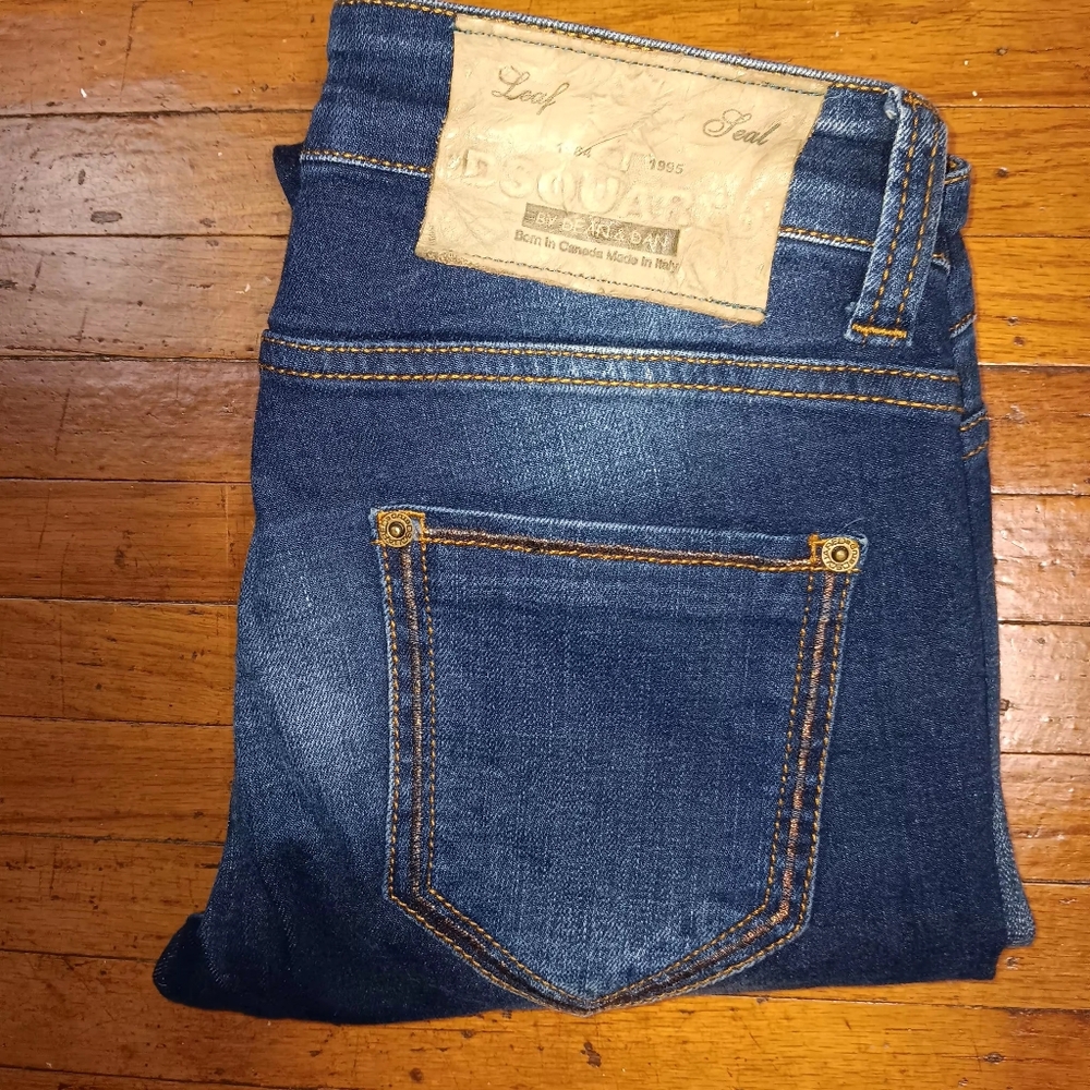 Dsquared2 Blue Denim Jeans